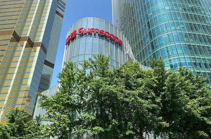 上海未来资产大厦发光字工程—PA旗舰厅精心打造